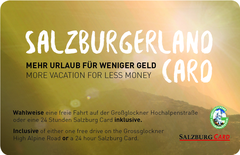 Mit der Salzburgerlandcard mehr als 190 Attraktionen im Salzburgerland besuchen